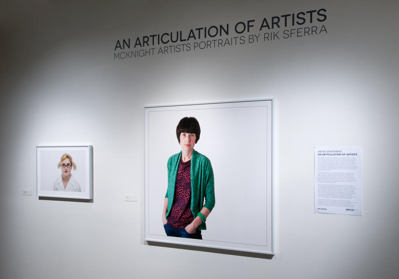An Articulation of Artists: McKnight Portraits by Rik Sferra