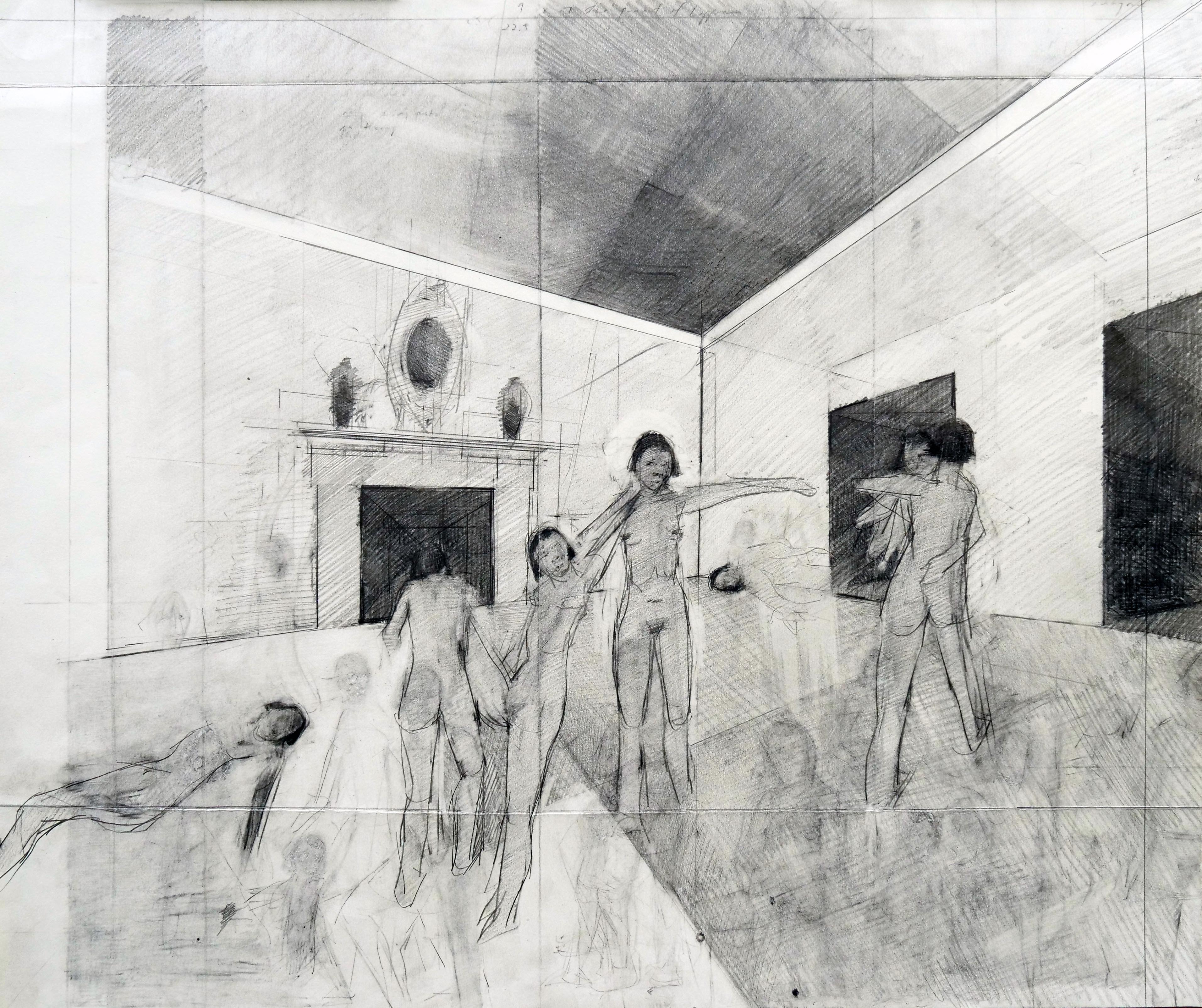 Genevieve DeLeon, Untitled 1, 2020, Pencil on paper