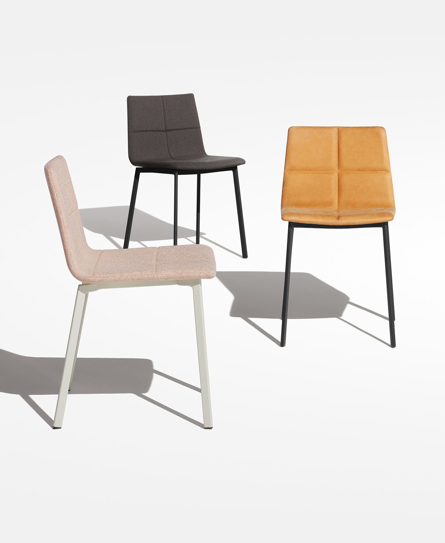 Trio of chair designs by Colin Corrado