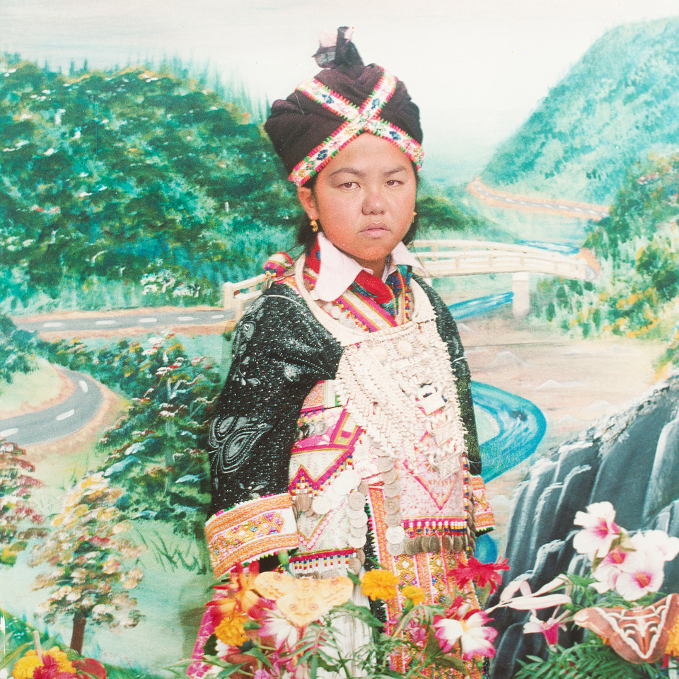 Portrait of a hmong child by Pao Houa Her
