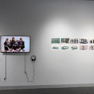 Exhibition installation. Photo: Rik Sferra