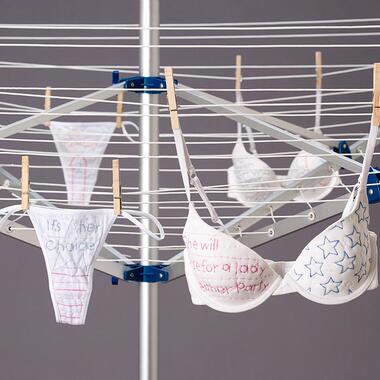 Kate Renee, Dirty Laundry (detail), 2014, mixed media installation.