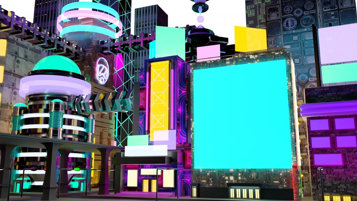 Glitch City Frame