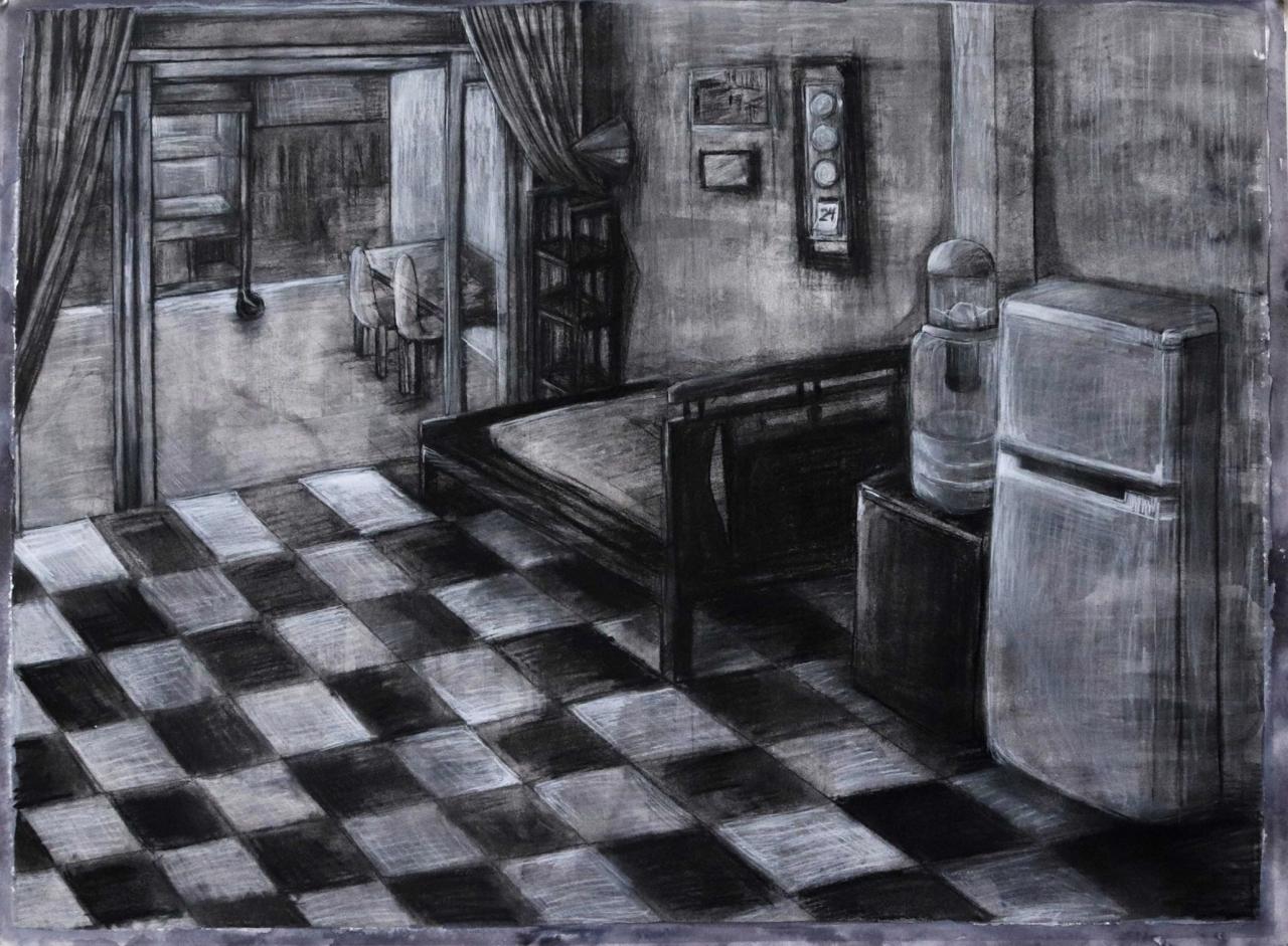 Interior space value drawing by Ngan Huynh.