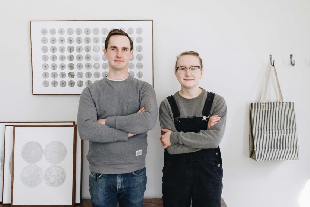 Dual portrait of Andrew and Hanna Vomhof