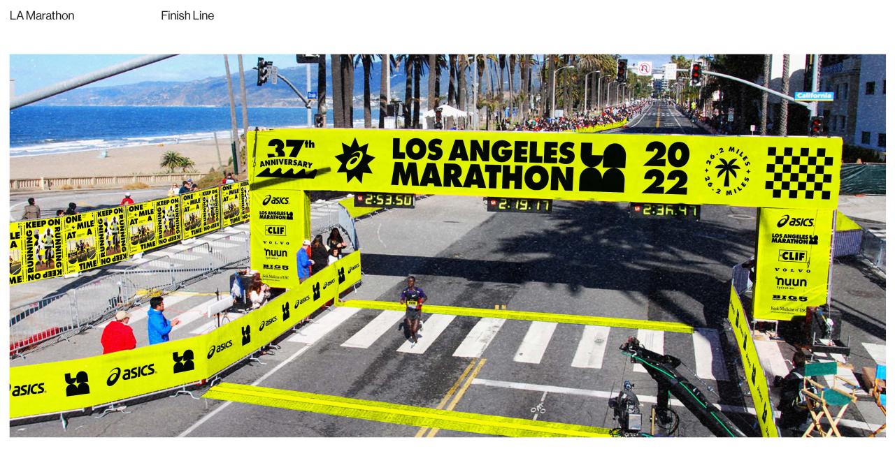 L.A. Marathon 