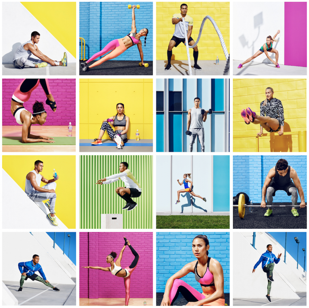 Fitness collage by Taylor James Snyder