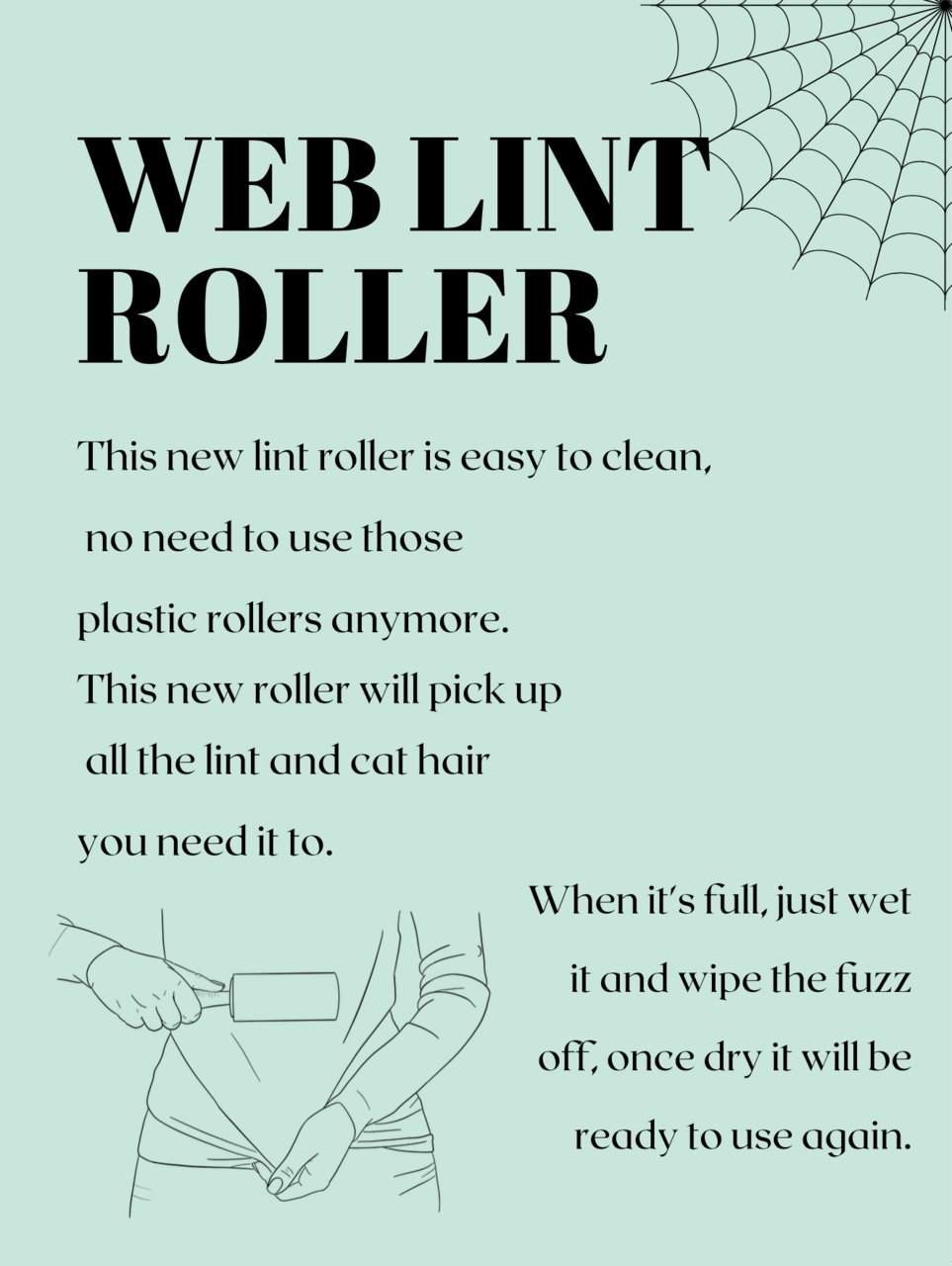 Web Lint Roller presentation by Alyssa Herrera