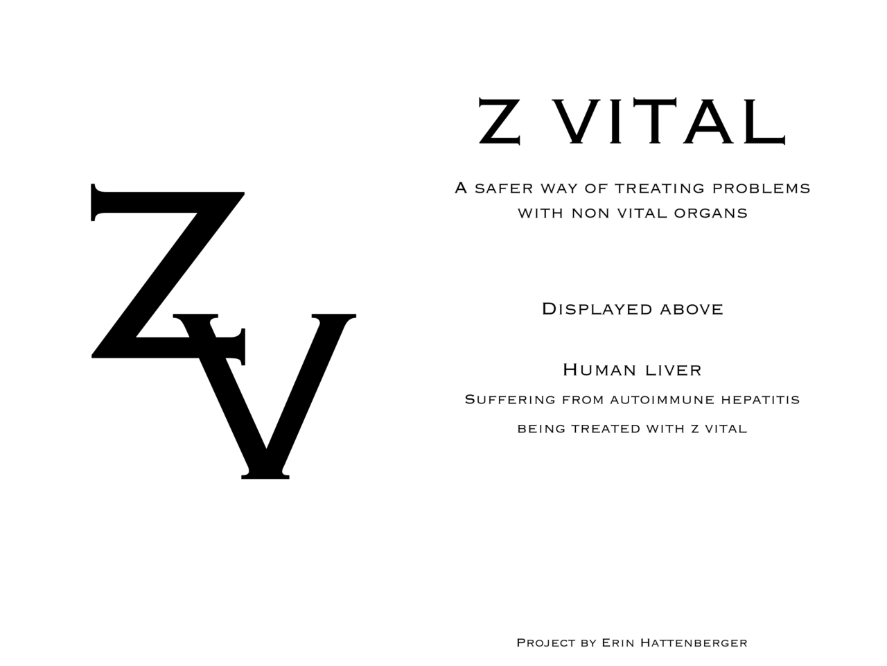 Z Vital project by Erin Hattenberger