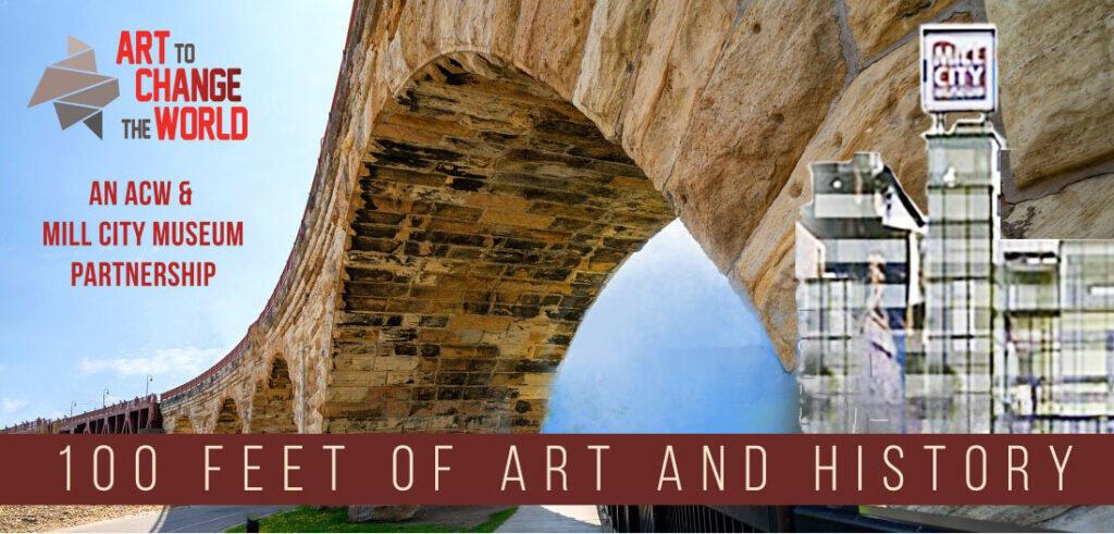 ACW and Mill City Museum's "100 Feet of Art and History"