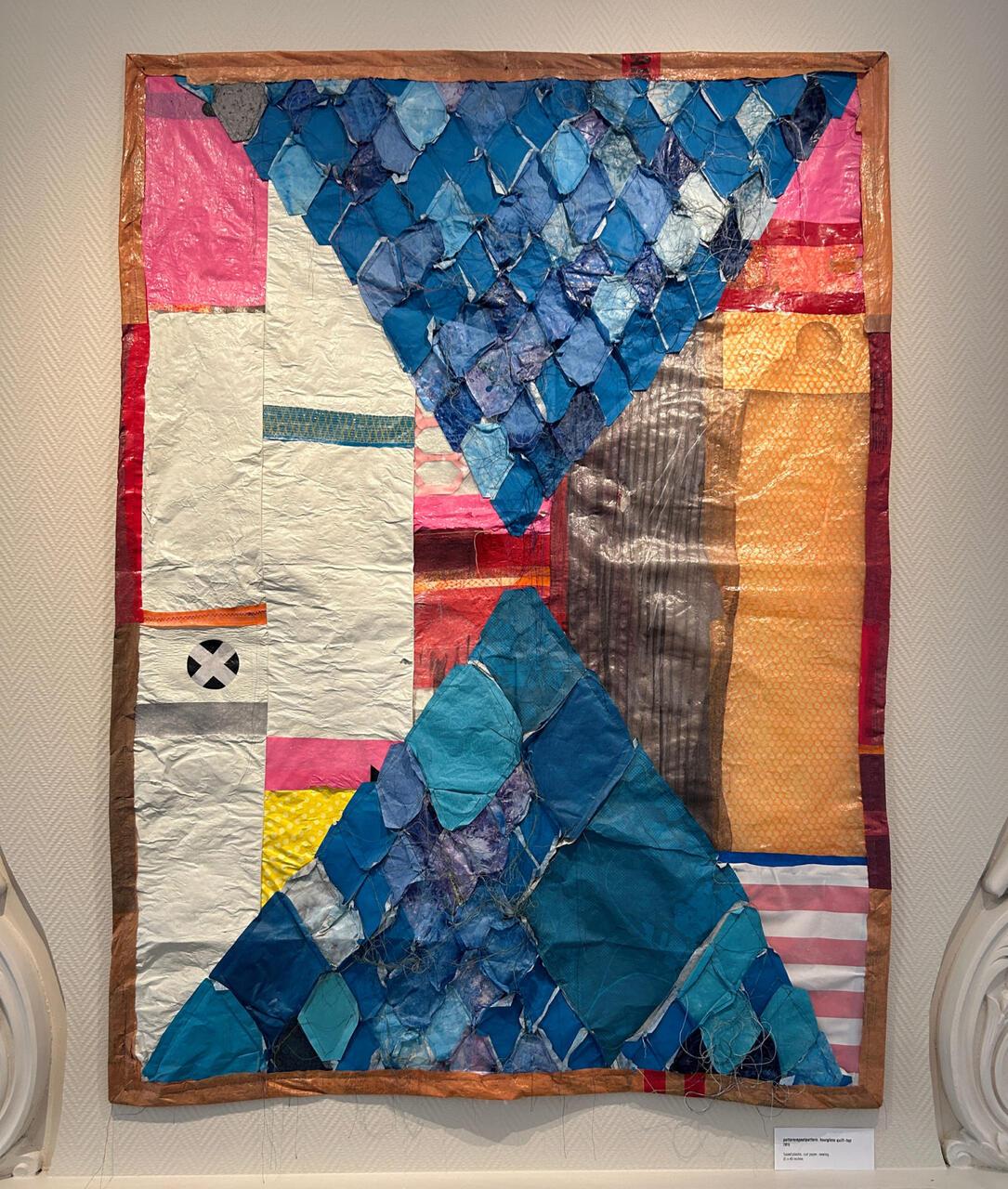 Tim Abel's quilt on view