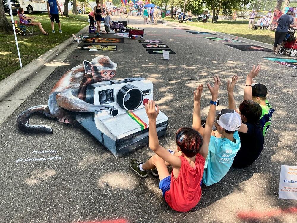 Chalk Festival in St. Louis Park