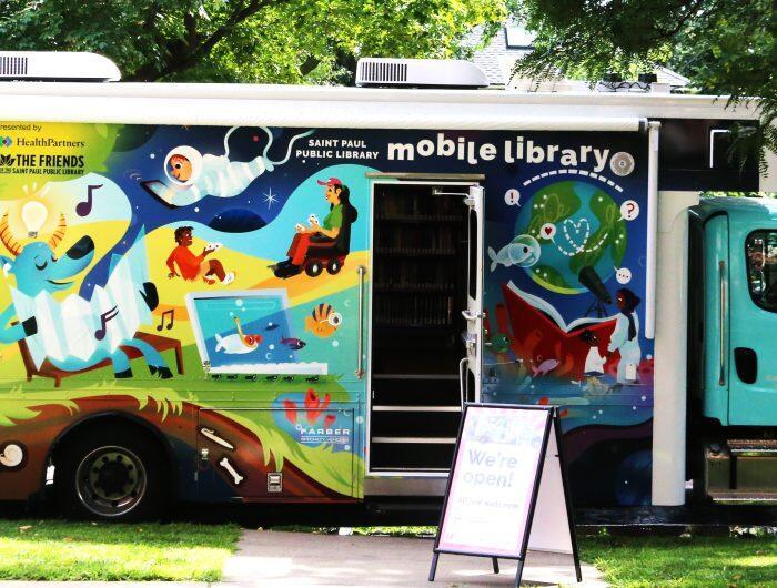 Saint Paul Mobile Library, designed by Emma Eubanks