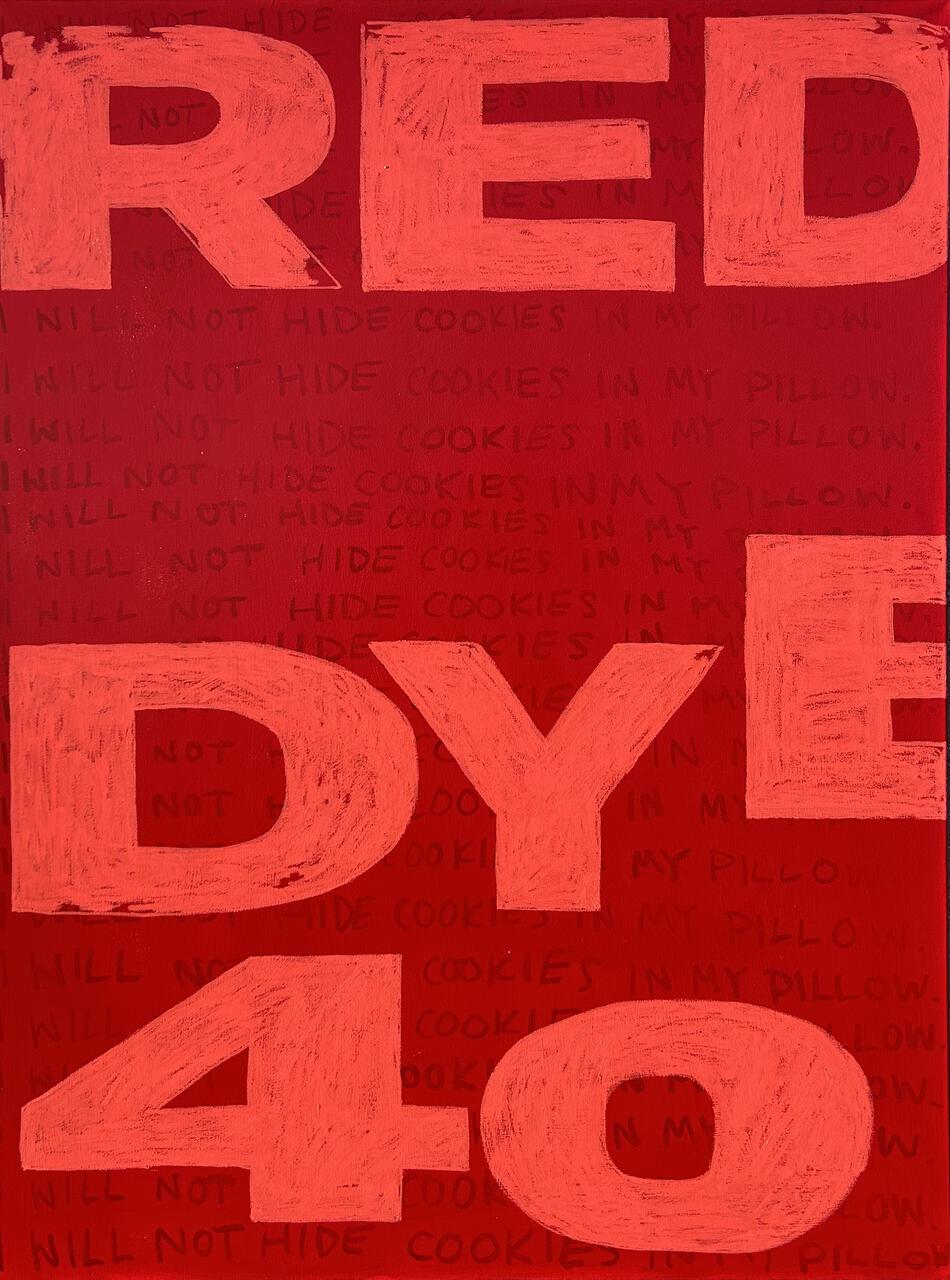 Claire McKevitt, "red dye 40"